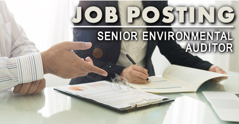 Job Posting - Senior Environmental Auditor