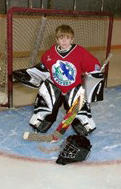 Ben Chorney was a goalie for the 2007 Blue Heron High Flyers.