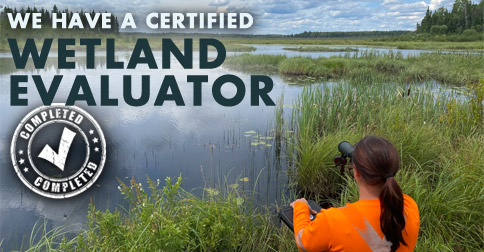 Blue Heron is proud to announce that Josie-Ann Tessier, Biologist – Project Manager, recently completed an Ontario Wetland Evaluation System (OWES) certification course.