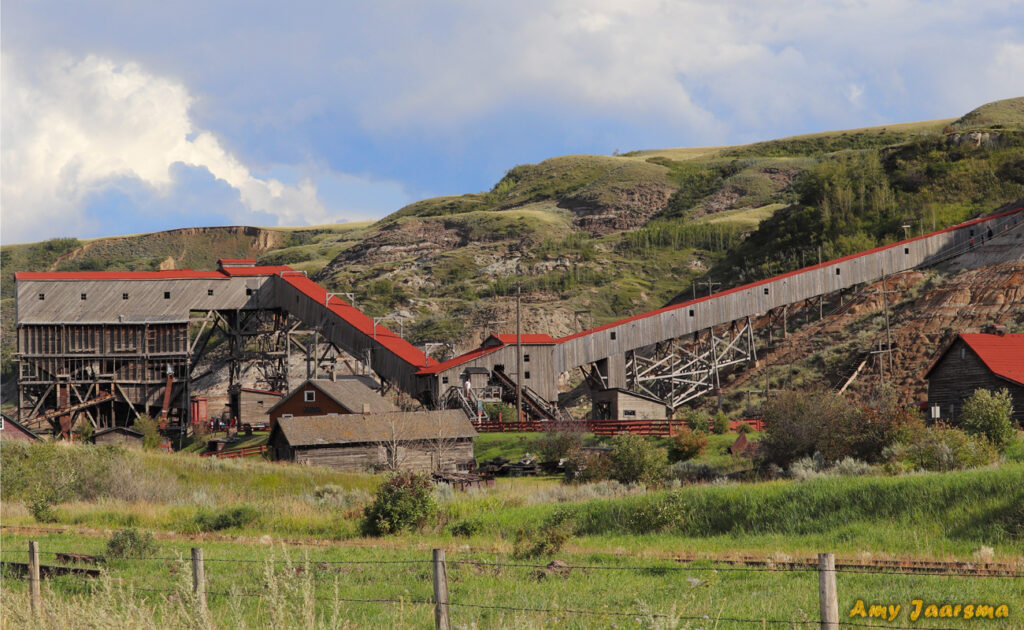ATLAS COAL MINE NATIONAL HISTORIC SITE - East Coulee, AB by Amy Jaarsma