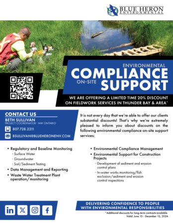 Flyer - On-Site Environmental Compliance Support
