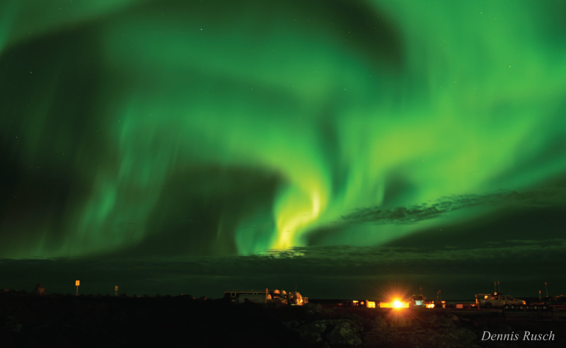 Northern Lights Show Over Camp Northern Lights Show Over Camp by Dennis Rusch