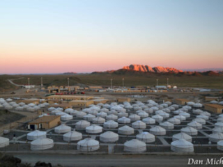 Bayan Airag Mine Camp by Dan Michaelsen