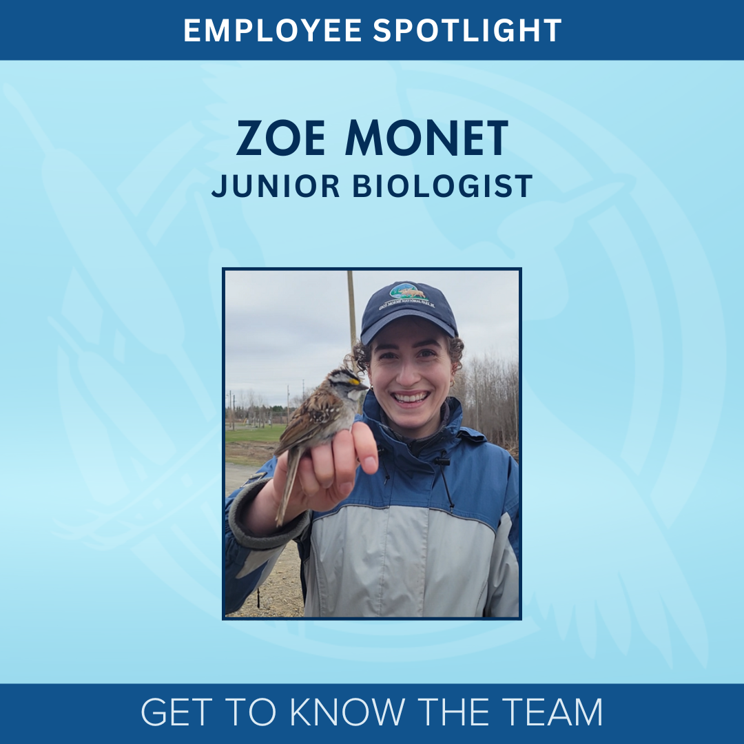 Zoe Monet, Junior Biologist Zoe Monet, Junior Biologist employee spotlight