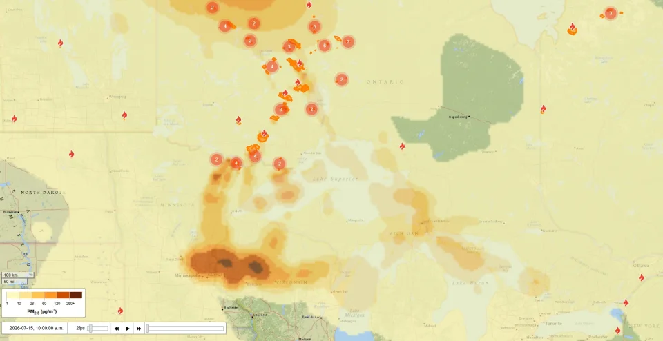 warning-forest-fire-smoke-03 Ontario Forest Fire Info Map Track active fires, forest fire danger ratings, and restricted fire zones.