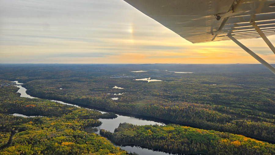 Fall Bird’s Eye View – Young-Davidson Mine